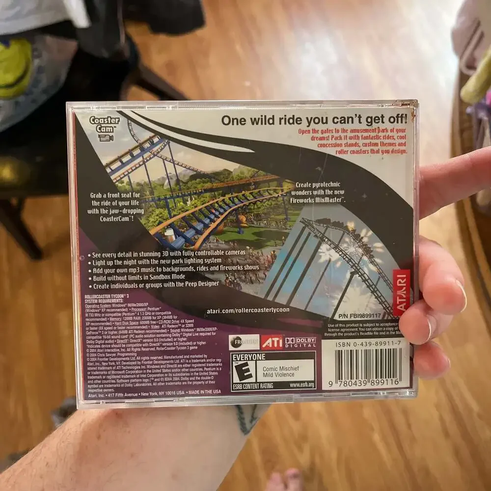 RollerCoaster Tycoon 3 PC Video Game